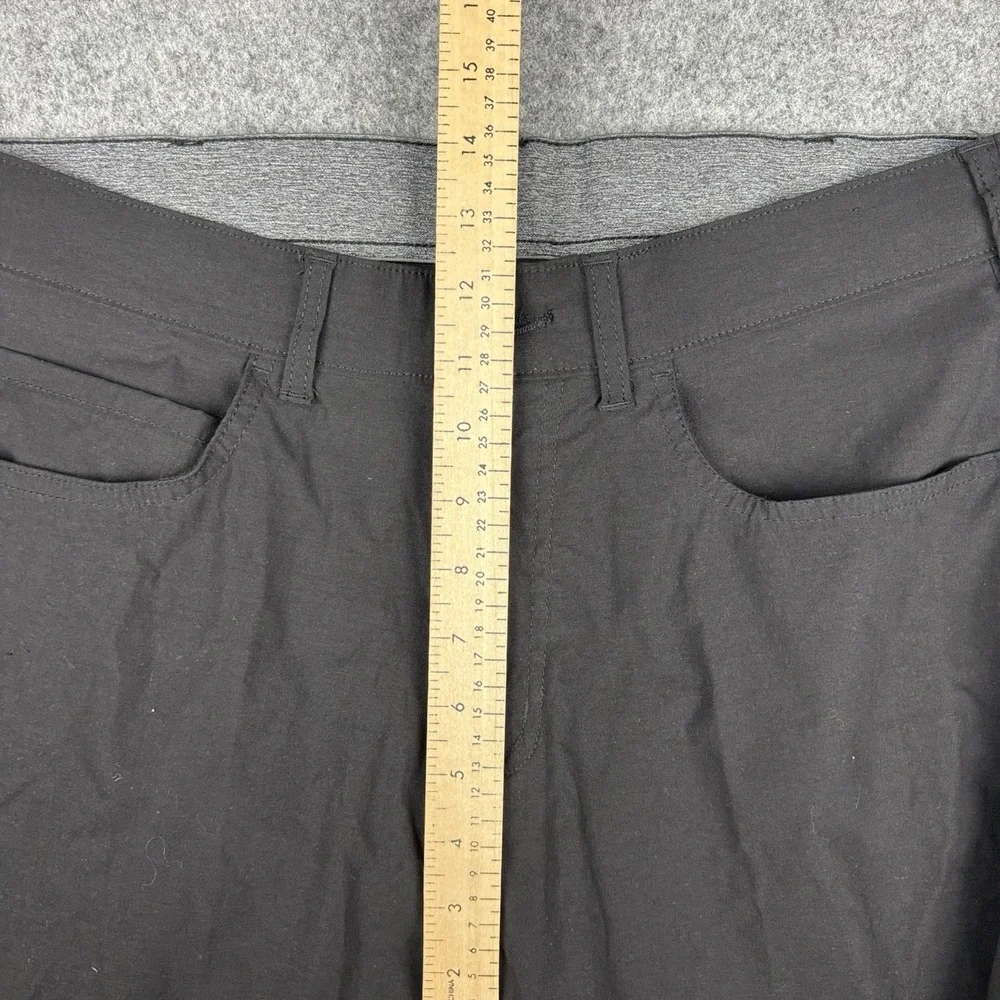 Members Mark Denali Pants Mens 34x30 Black Straight Leg Outdoor Hiking Casual